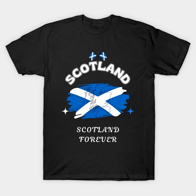 Scottish Pride, Scotland Forever T-Shirt by Smartteeshop